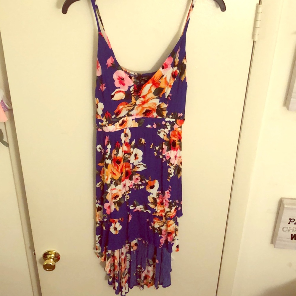 *SOLD* High low floral dress